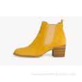 Good quality Ladies ankle boot low MOQ Booties
